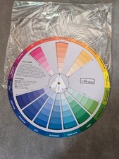 roue de couleur cercle chromatique rotatif à 360 degrés peut vous aider à compre