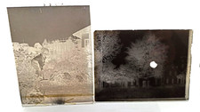 Négatif sur une plaque photographique en verre. Bavaria.Germ, 1920s Original....
