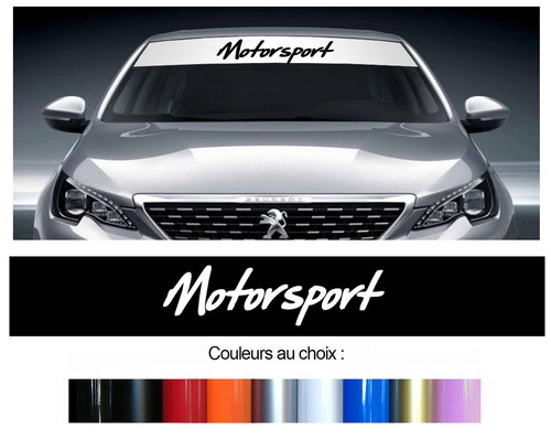Bandeau pare soleil motorsport - pare,