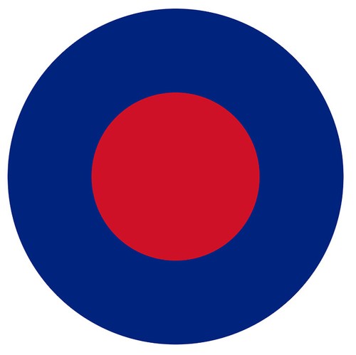Cocarde raf roundel - raf,