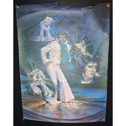 Rare 1978 elvis presley poster - elvis,