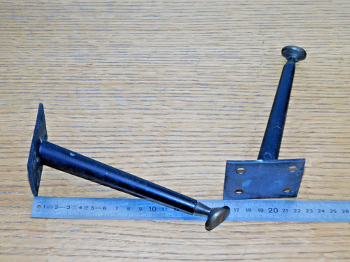 1960 vintage pieds metal - 1960,