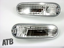 Kit Clignotant Jeu Argent Verre Transparent Gauche Droite pour VW New Beetle