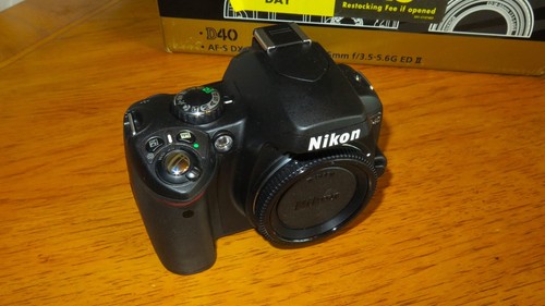 Nikon d40 black digital slr - nikon,
