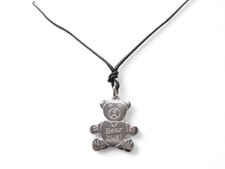 COLLIER PENDENTIF POMELLATO ORSETTO BEAR HUG EN ARGENT MASSIF 925 + BOITE SILVER