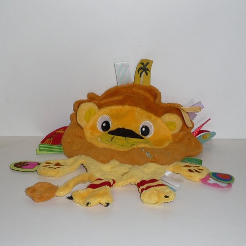 Doudou lion label - doudou,