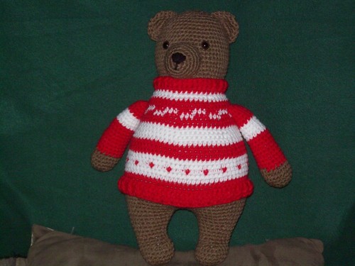 Crochet teddy bear - teddy,