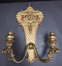 Louis XIV Gilt Wall Sconce 17"