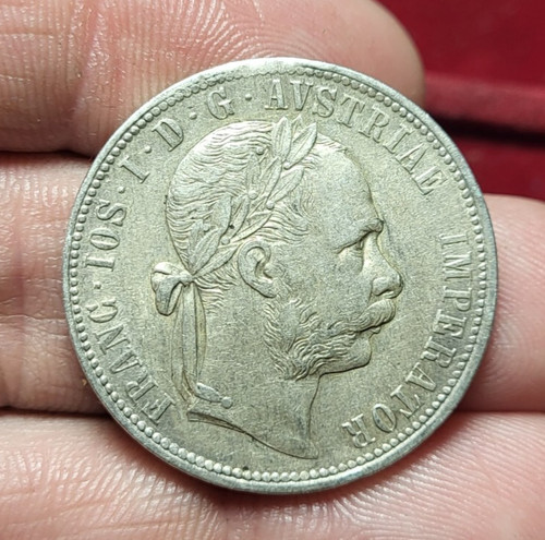Autriche 1 florin - #72-2, ~