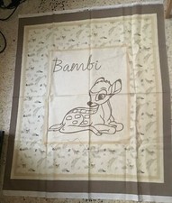 PANNEAU COUPON TISSU « BAMBI