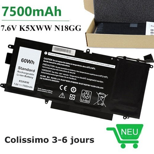 6cyh6 batterie pour dell - 6cyh6,