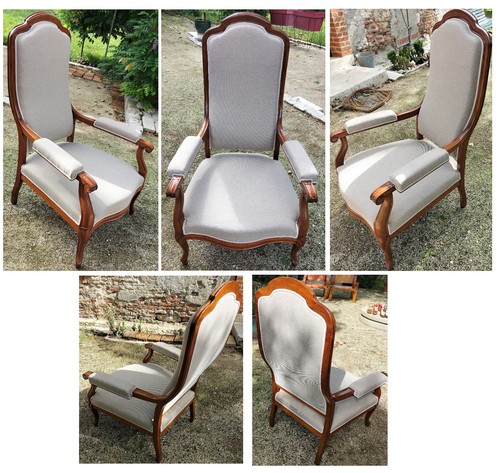 Fauteuil voltaire acajou - voltaire,, et
