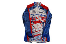 Maillot vélo rétro France Anaeli