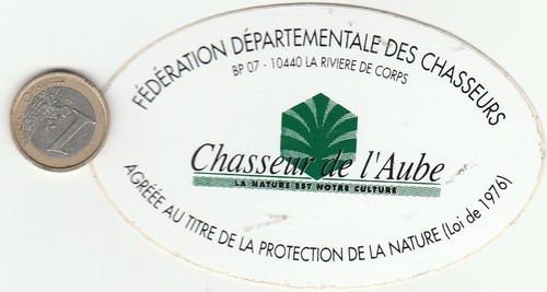 Autocollant chasse - ,