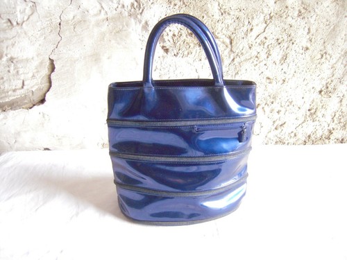 Sac main guerlain bleu - a,