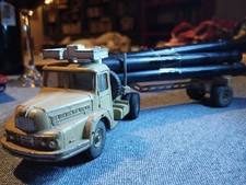 Dinky Toys Supertoys 39 Tracteur Unic Avec Remorque. Originale.