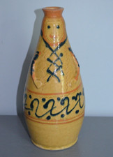 Cruche Vase Anthropomorphe Céramique Vallauris Signé JF Daniel 1970