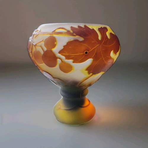 Vase galle signé modèle - vase,