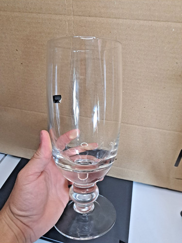 Grand verre soufflé italien