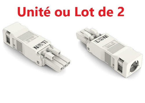 Connecteur femelle pôles - femelle,