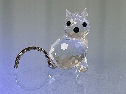 Figurine swarovski 010011 - swarovski, chat