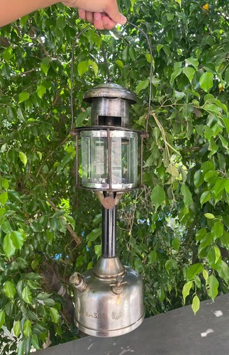 Ancienne rare lampe de - ancienne, et