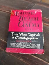 ALMANACH du THEATRE et du CINEMA 1951
