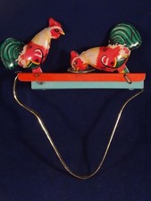 Ancien jouet manette poules