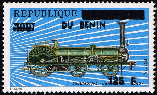 Bénin 1992 528 surchargé - mi.,