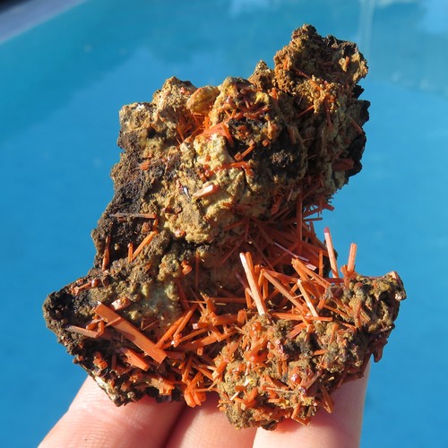 Minéraux crocoite rouge - minéraux,