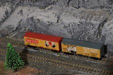 Couple de wagons réfrigérants US Roundhouse echelle N 1/160