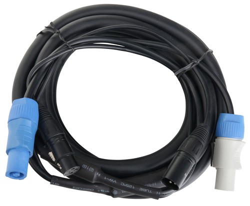 Cable dmx poles xlr hybride - poles,