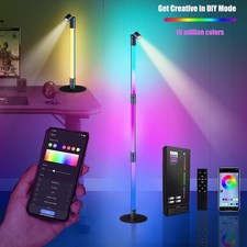 53" RGB LED Corner Floor Lamp