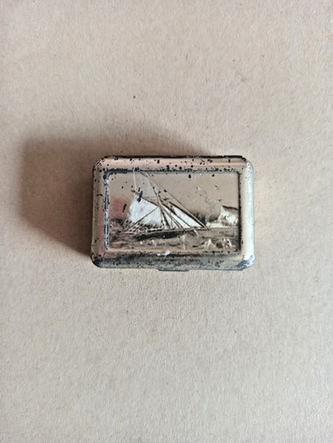 Ancien tampon encre monogramme