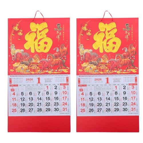 Pcs calendrier suspendu - 2,