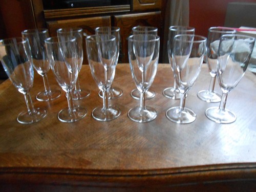 Verres champagne ou à - verres,