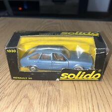 1:43 Solido Nº30 Renault 30 TS Avec Boîte D’origine
