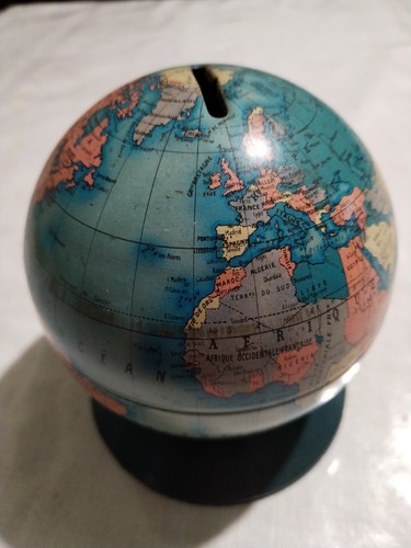 Globe terrestre tirelire - terrestre, jouet