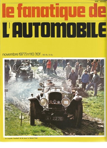 Fana automobile 110 mr - fana, n°110