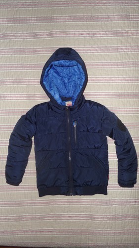 Manteau anorak bleu garcon - ,