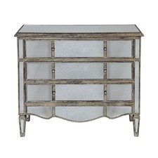 Commode En Bois Et Miroir