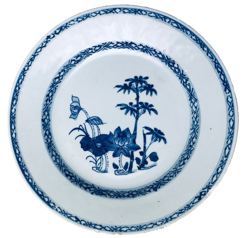Assiette porcelaine bleu - assiette, et
