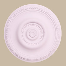 Rosace de plafond en plâtre