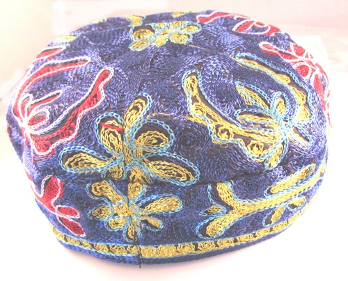 Bleu bucharian chapeau - bleu, de