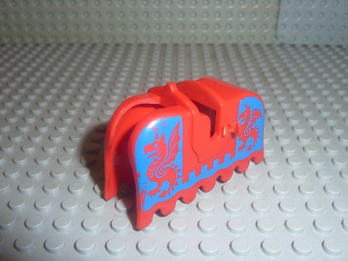 Lego horse barding ruffled - lego,