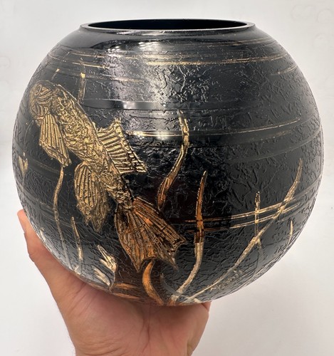 Vase signé mesnil 1930 - vase,