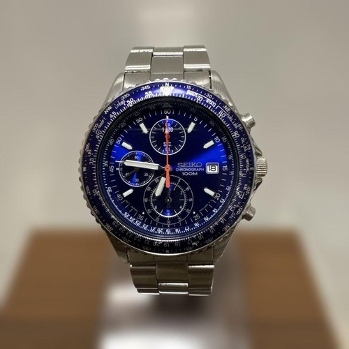 Montre seiko pilot - seiko, chronograph