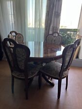 Table À Manger En Bois Vernis