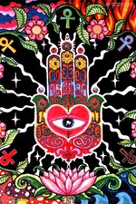 Affiche UV Lumière Noire Fluo