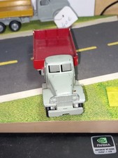 GMC BENNE FRANCE JOUETS FJ gris benne rouge Années 60 BON ETAT,voir photo